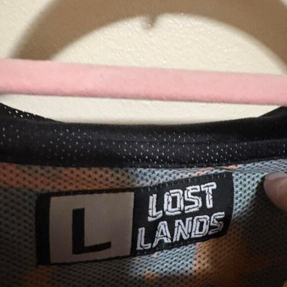 Lost Lands Lava Basketball Jersey size: Large - Picture 3 of 3